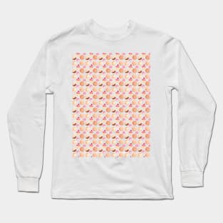 cute sweets pattern Long Sleeve T-Shirt